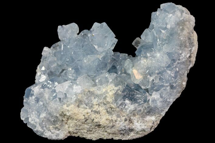Sky Blue Celestine (Celestite) Crystal Cluster - Madagascar #75937